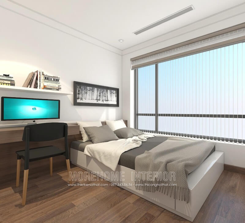 Giường ngủ chung cư hiện đại Giường ngủ chung cư hiện đại