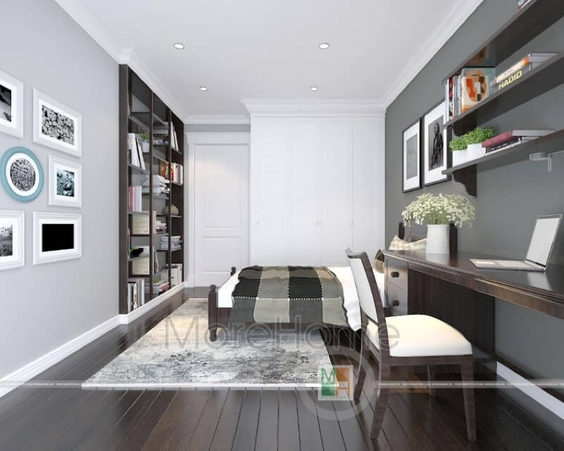 Nội thất phòng ngủ con ấn trượng và trẻ trung với giường ngủ hiện đại đẹp Thiết kế chung cư