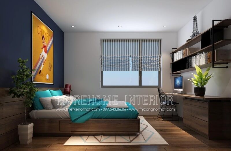 Giường ngủ gỗ công nghiệp Giường ngủ gỗ công nghiệp